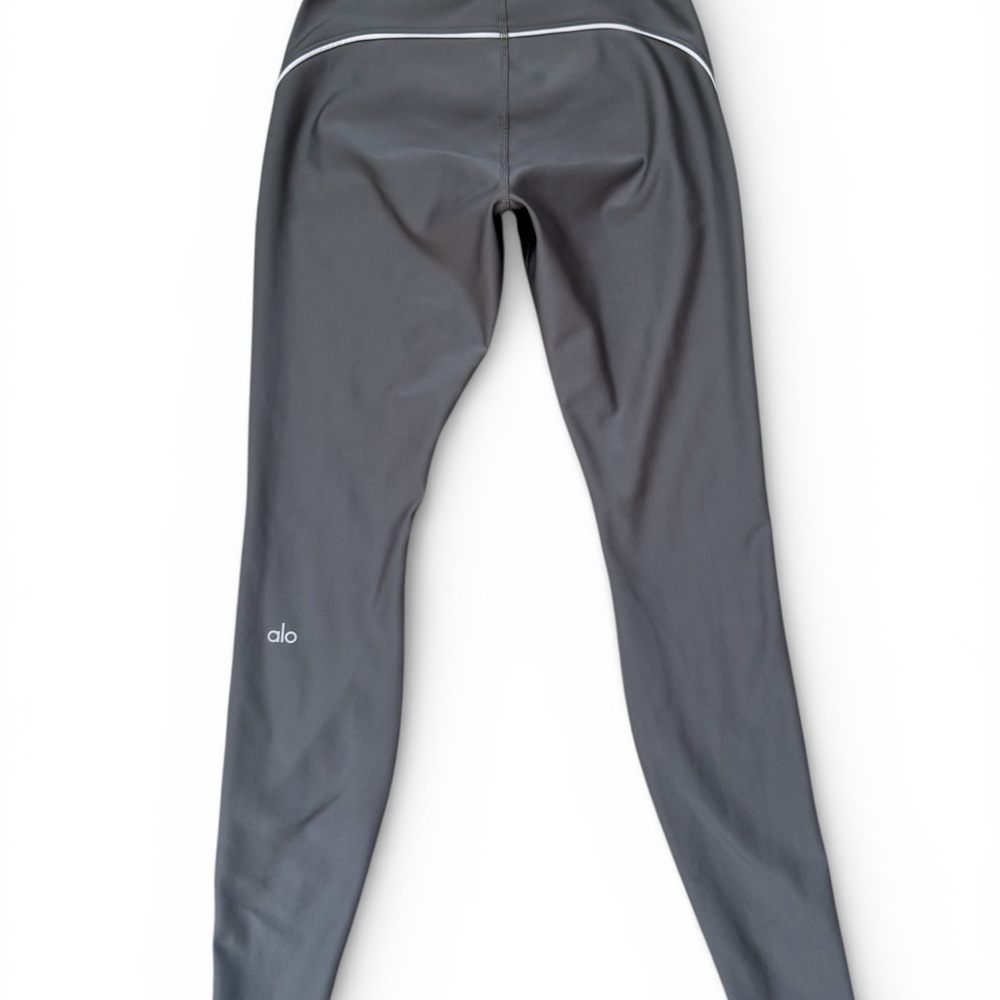 ALO Yoga Taupe High-Rise Performance Leggings